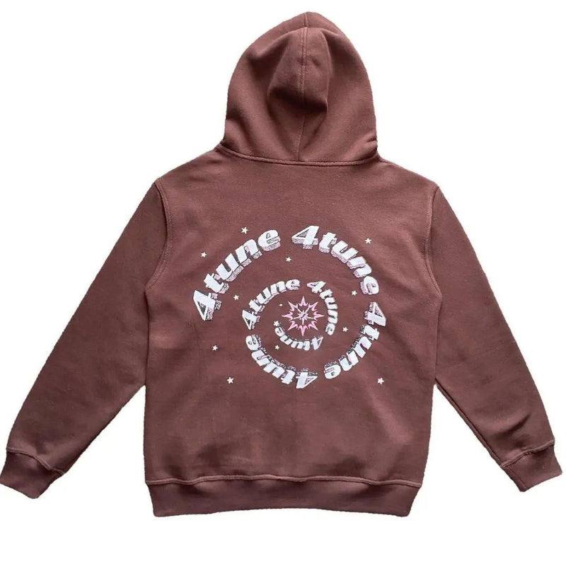 Brown Full Zip Bluza