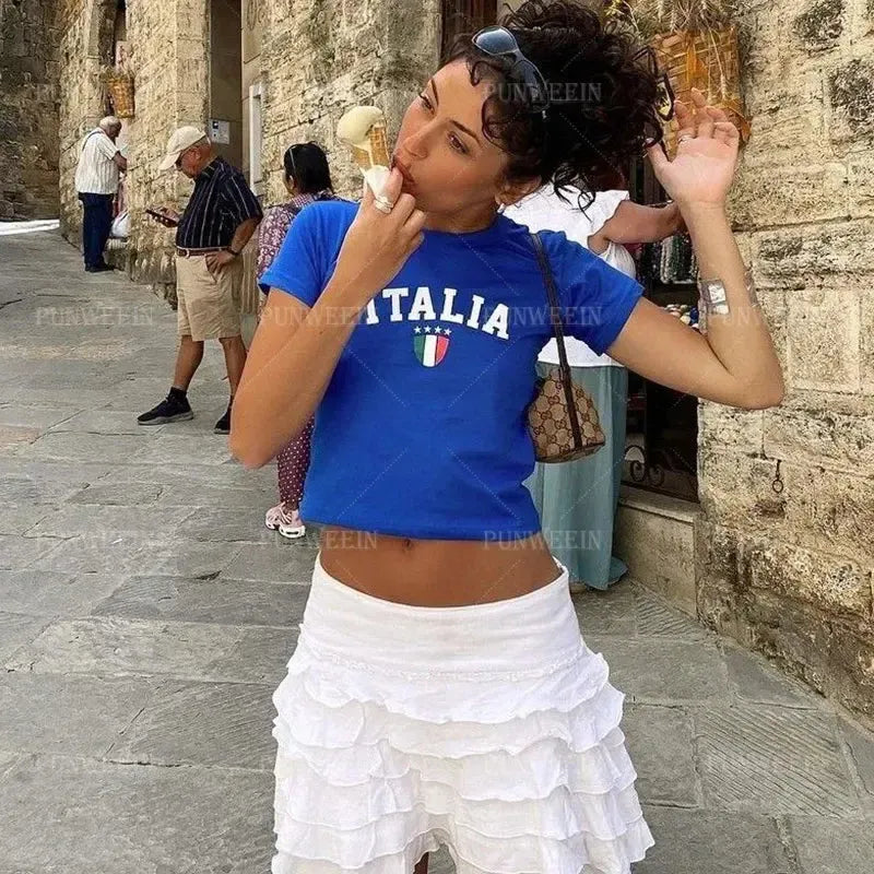 Crop Top Italia