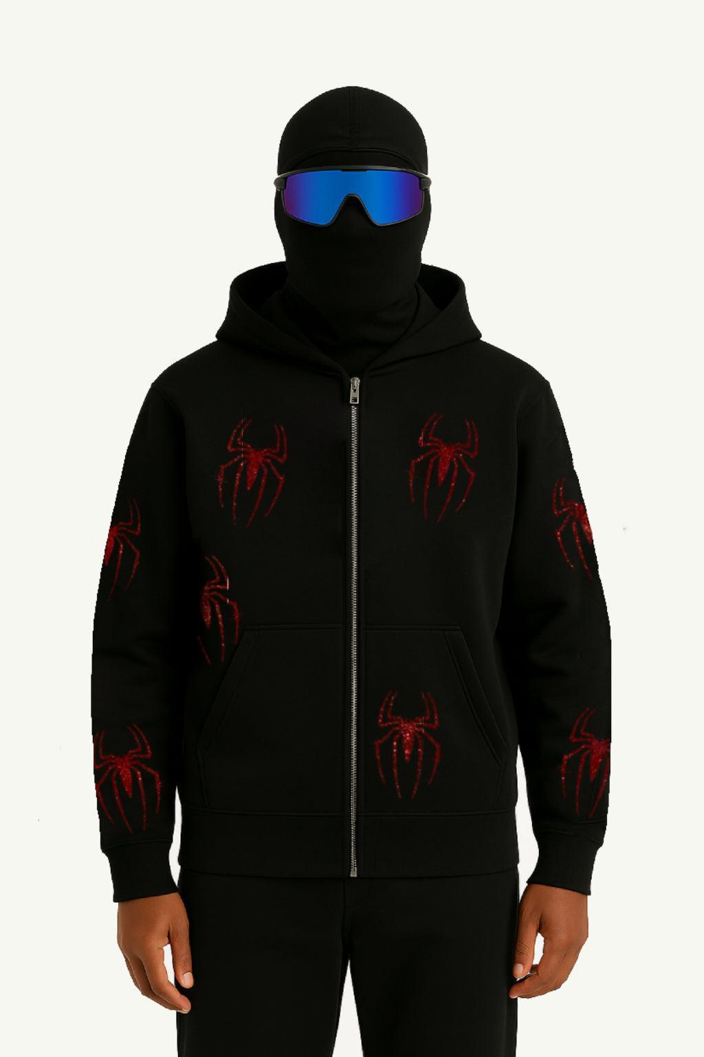 Full Zip Spiderman Bluza