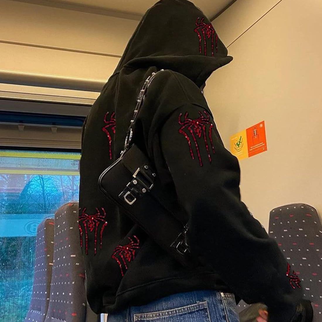Full Zip Spiderman Bluza