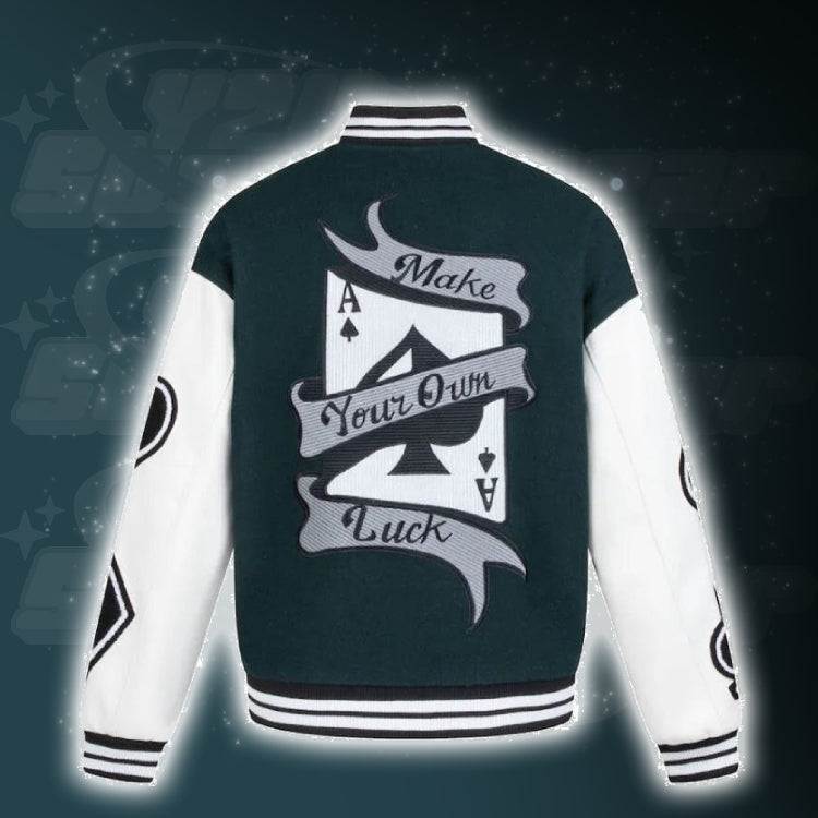 Green Varsity KURTKA