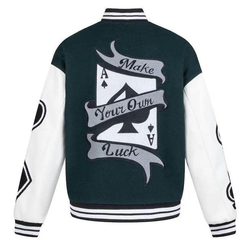 Green Varsity KURTKA