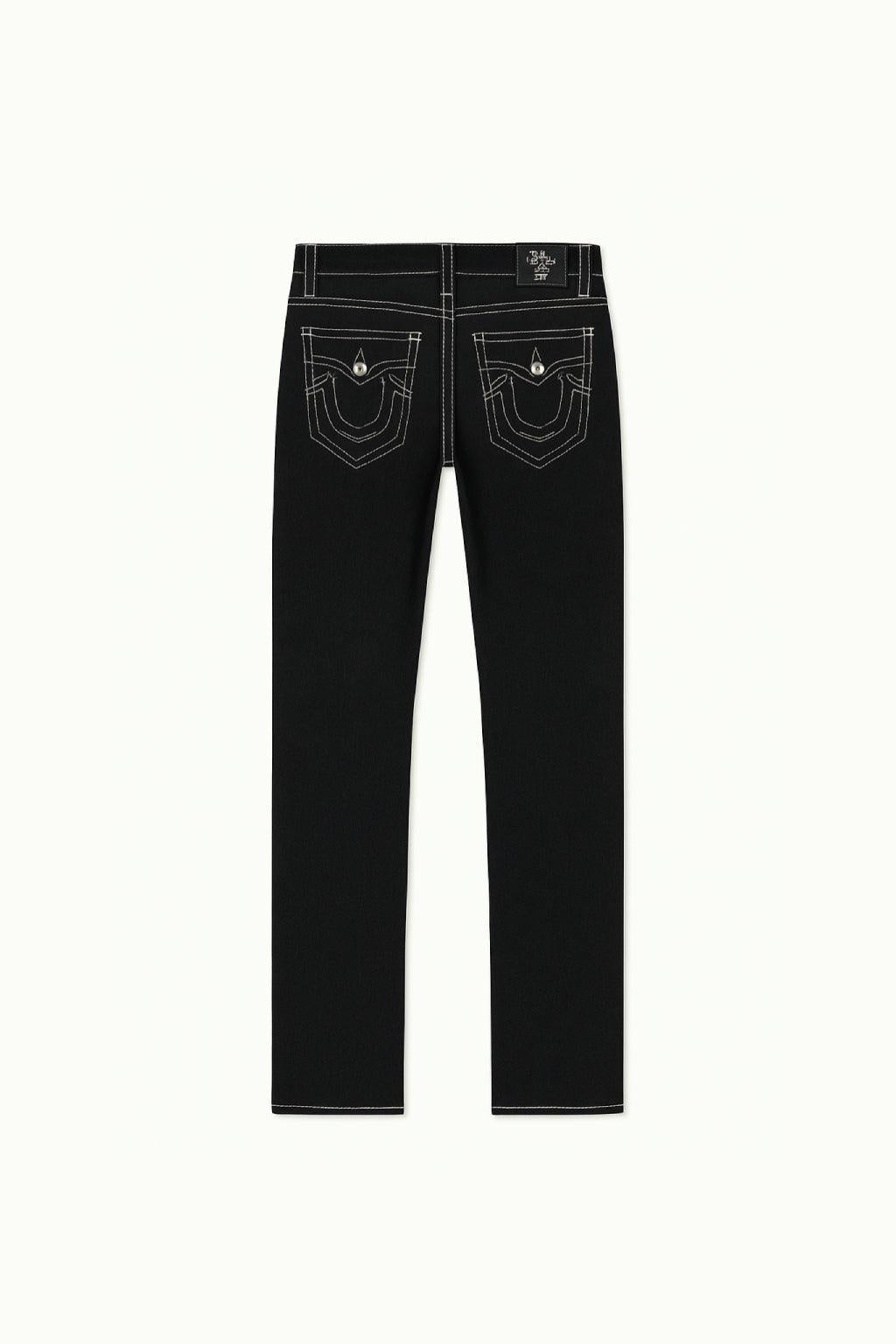 JEANSYsy Noir Couture Blanche