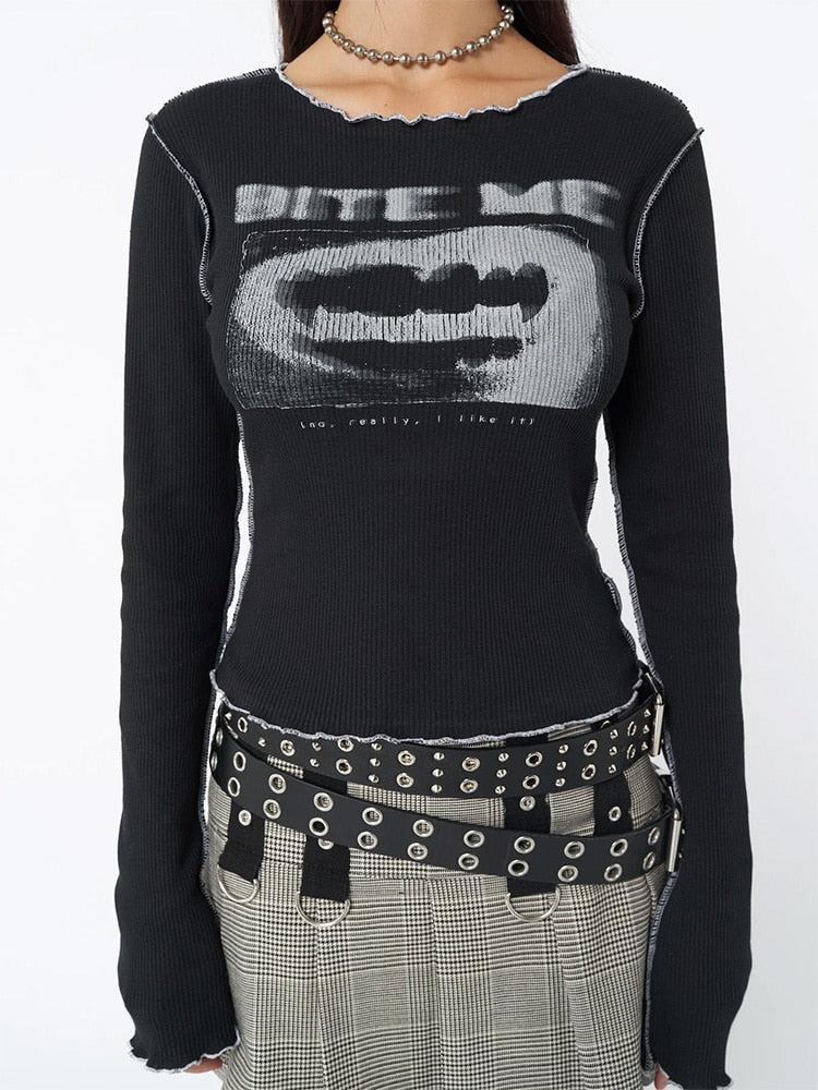 Long Sleeve Top Y2K