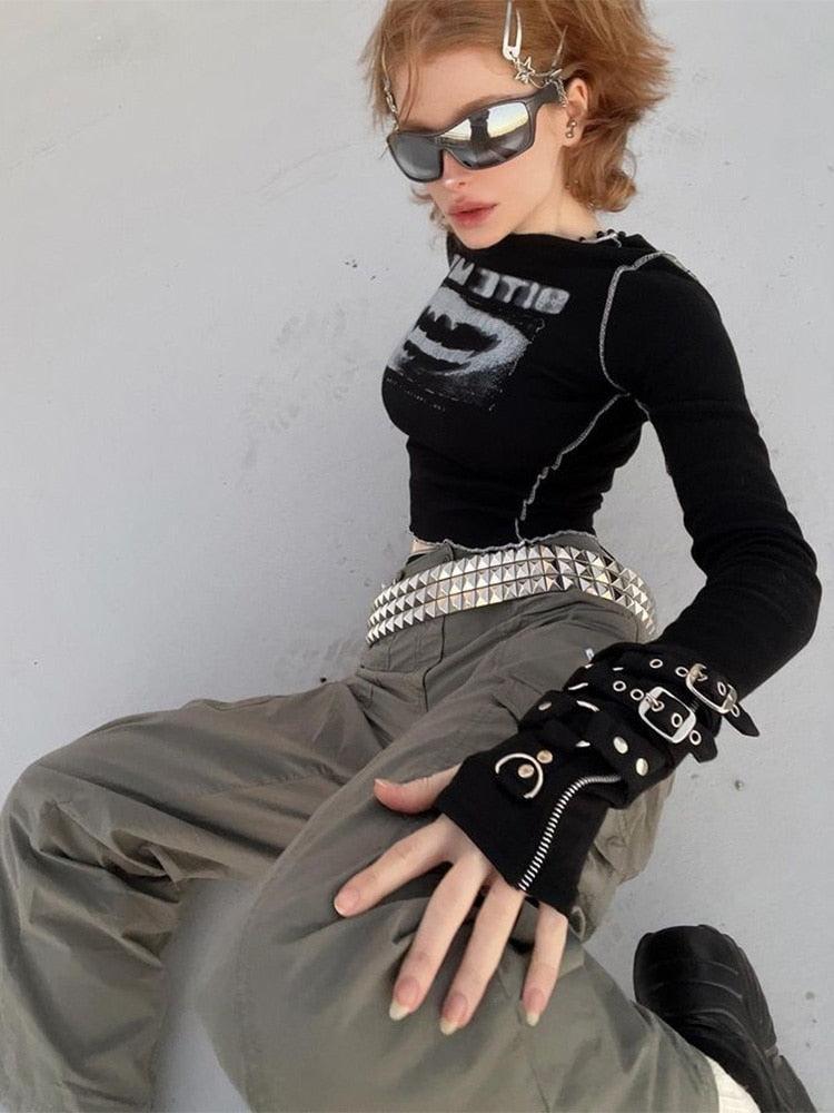 Long Sleeve Top Y2K