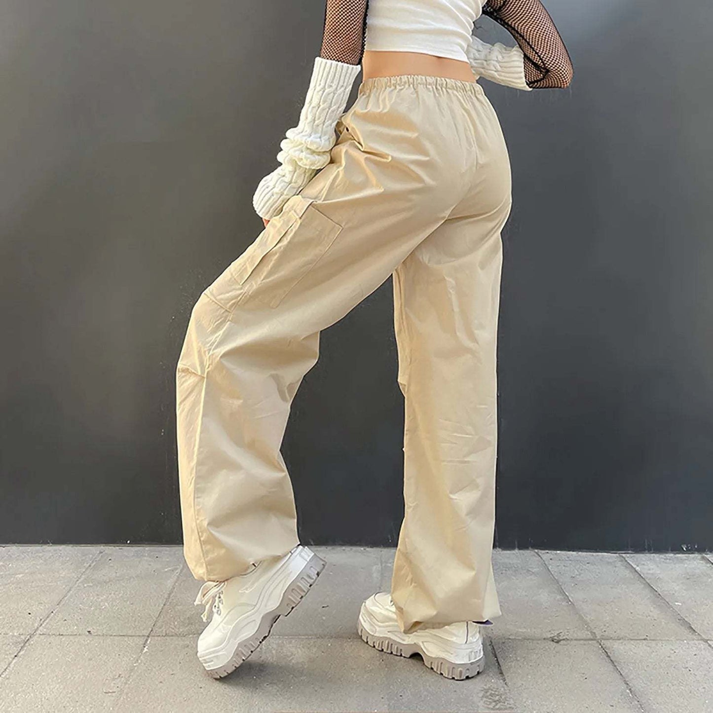 Spodnie Parachute Beige