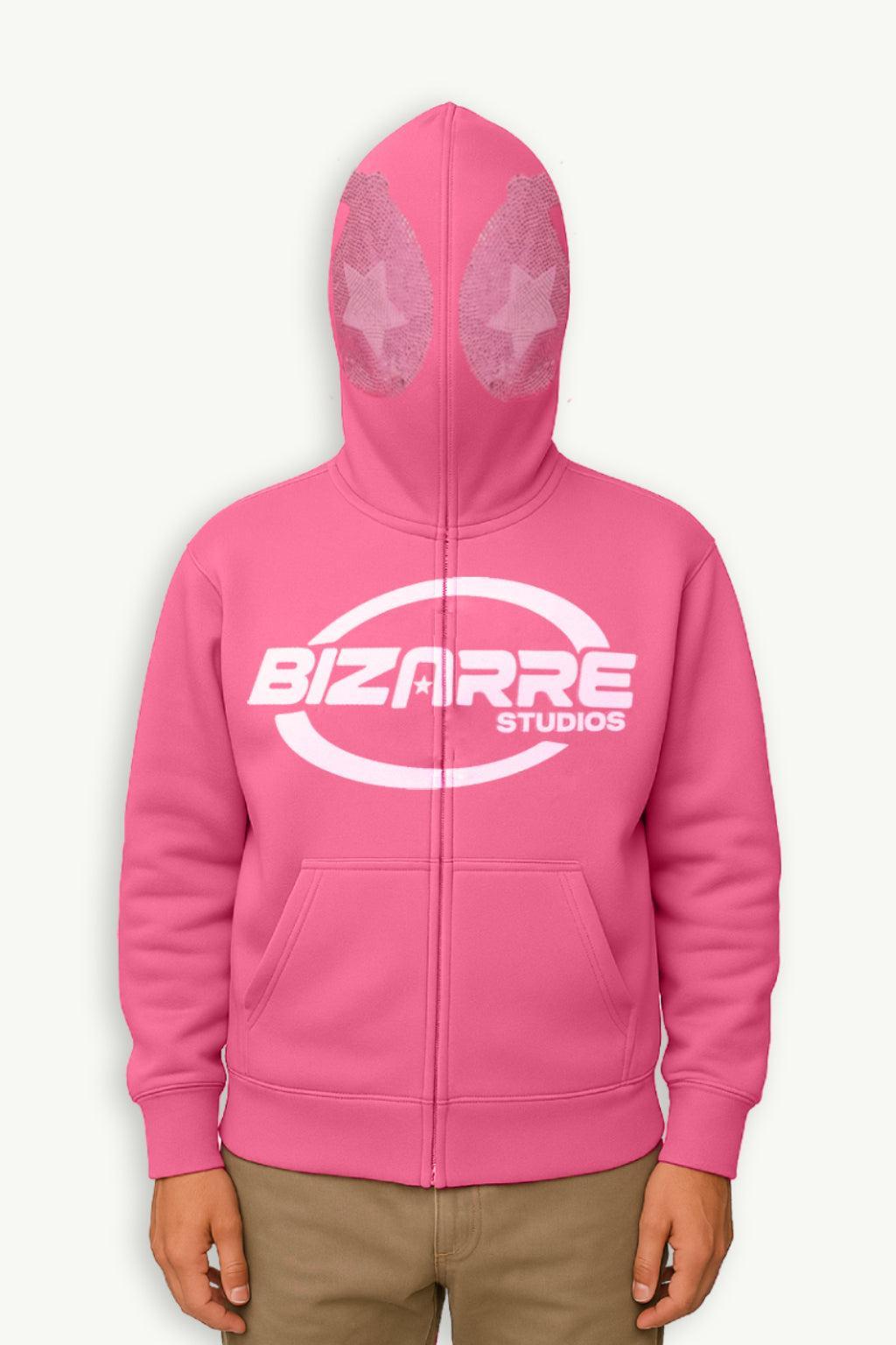 Pink Full Zip Bluza