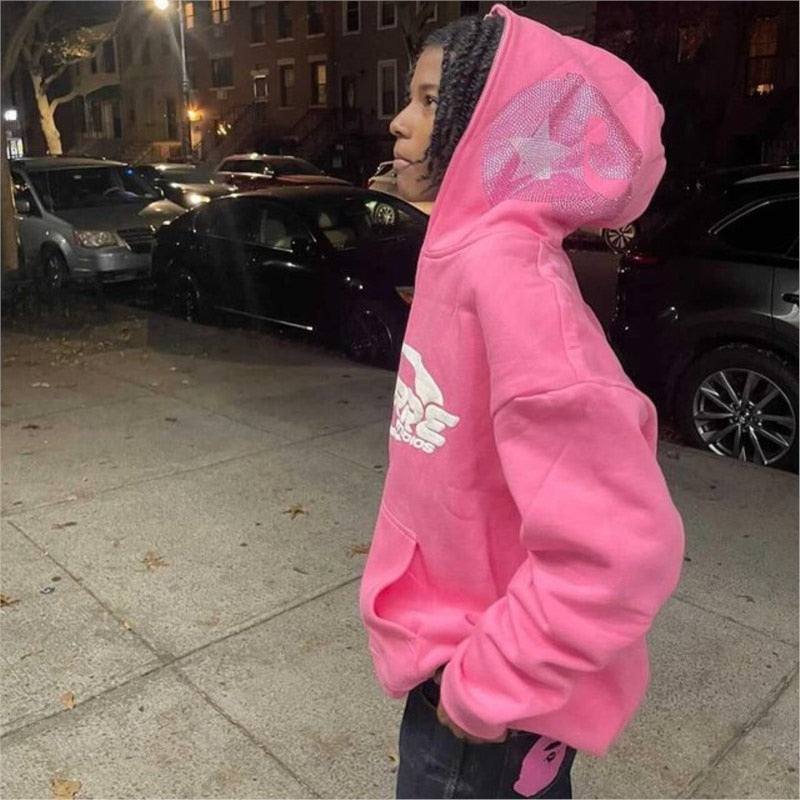 Pink Full Zip Bluza