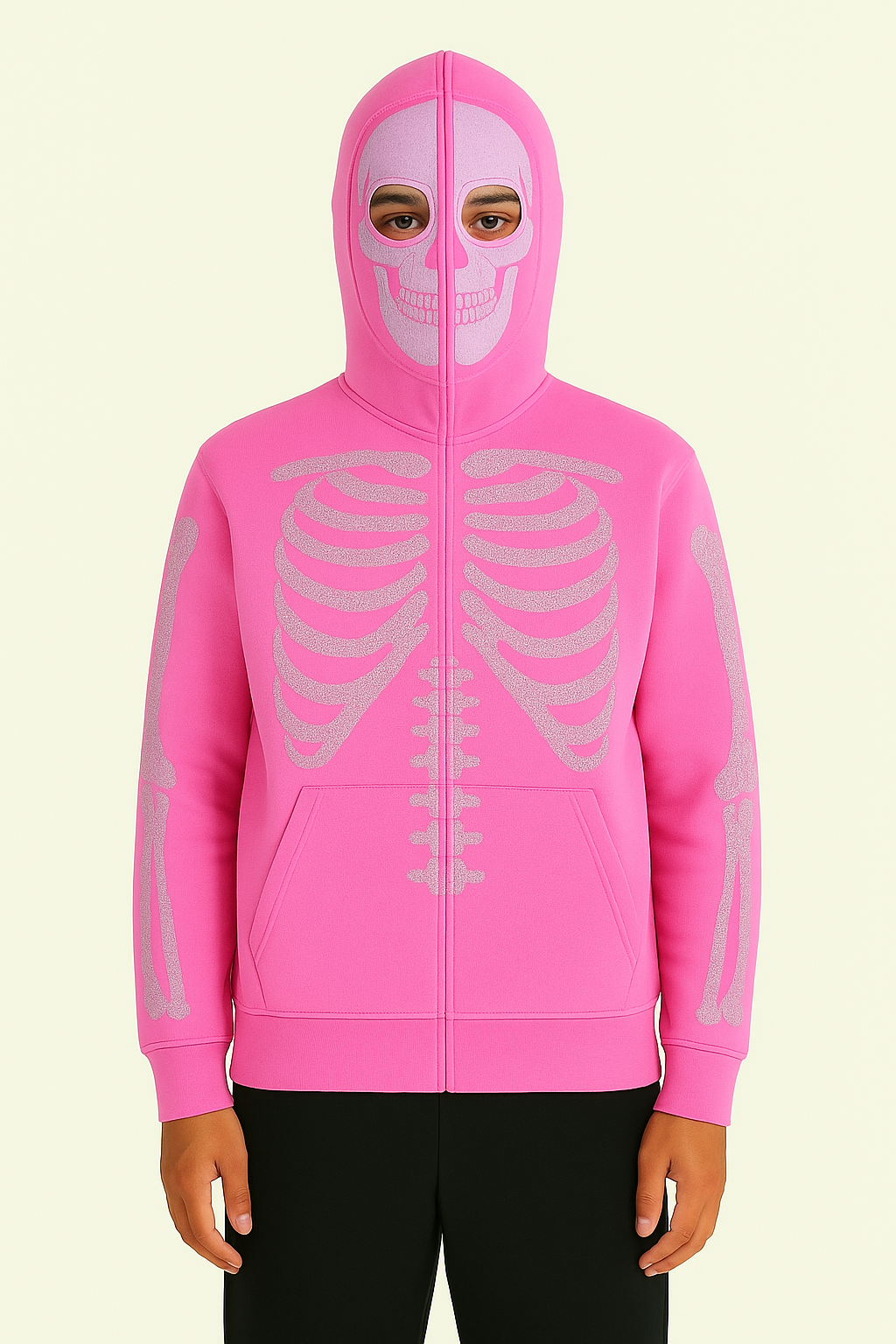 Rhinestone Skeleton Bluza