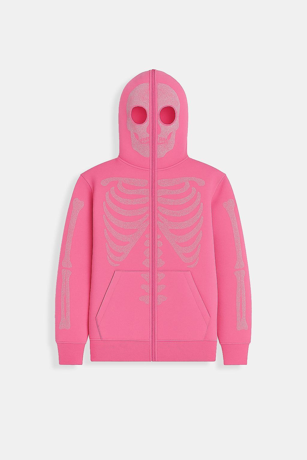 Rhinestone Skeleton Bluza