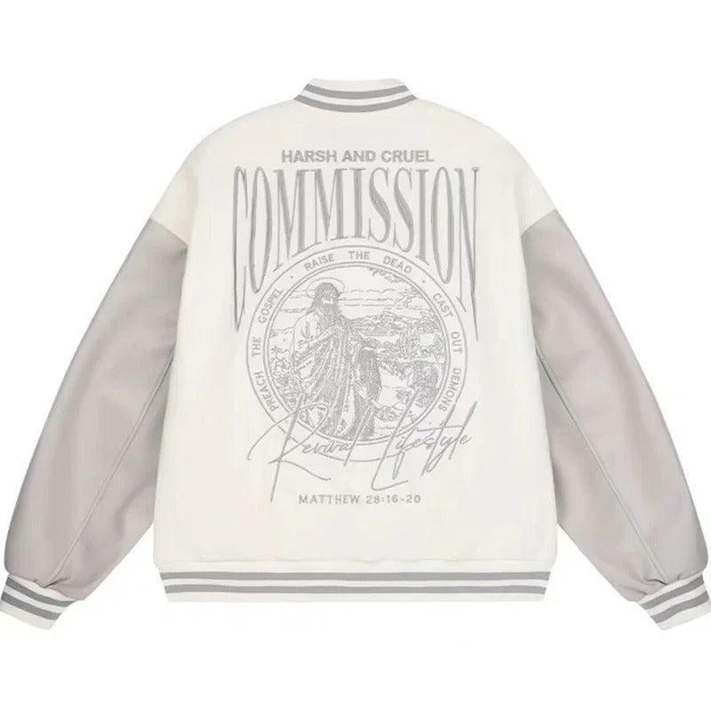 Varsity KURTKA Beige