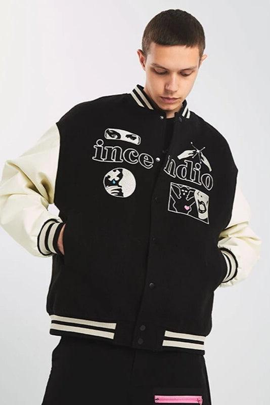Varsity KURTKA Noir