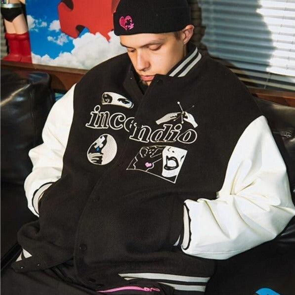 Varsity KURTKA Noir
