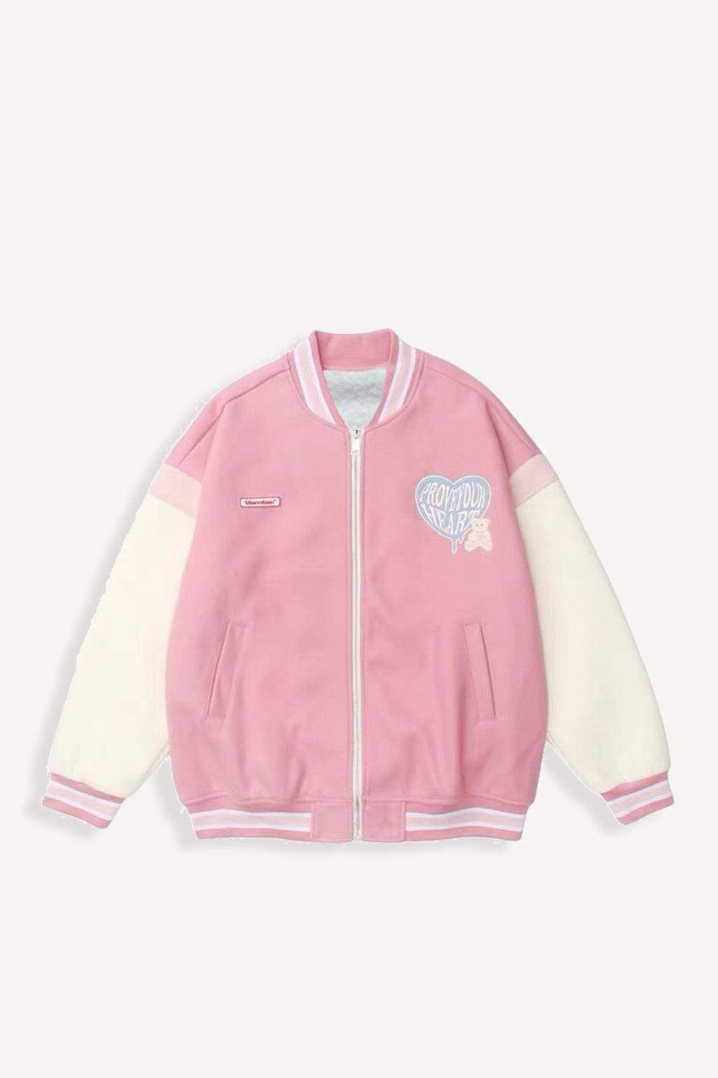 Varsity KURTKA Rose