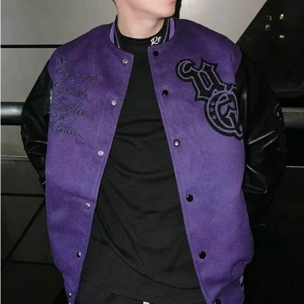 Varsity KURTKA Violet