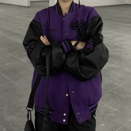 Varsity KURTKA Violet