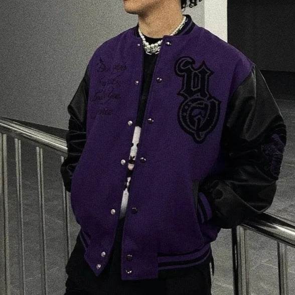 Varsity KURTKA Violet