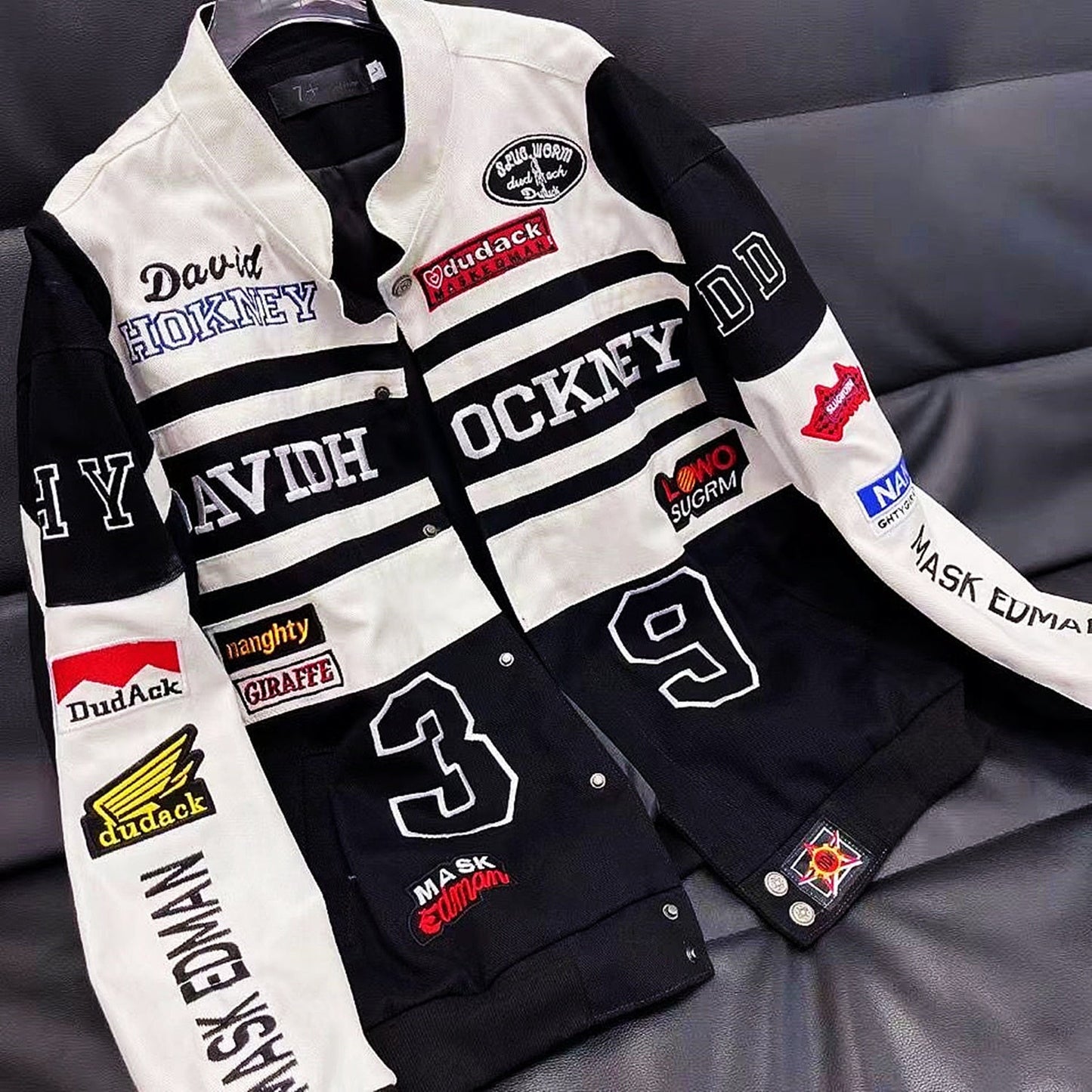 KURTKA Cuir Racing