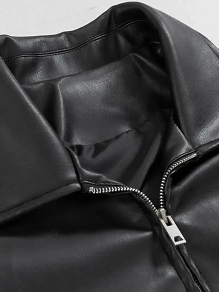 KURTKA Cuir Streetwear