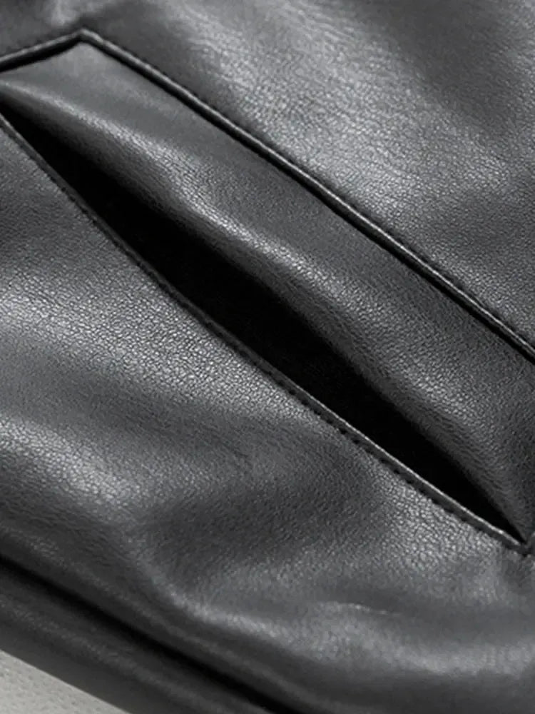 KURTKA Cuir Streetwear