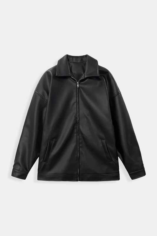 KURTKA Cuir Streetwear