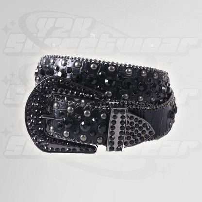 Pasek Strass Noir