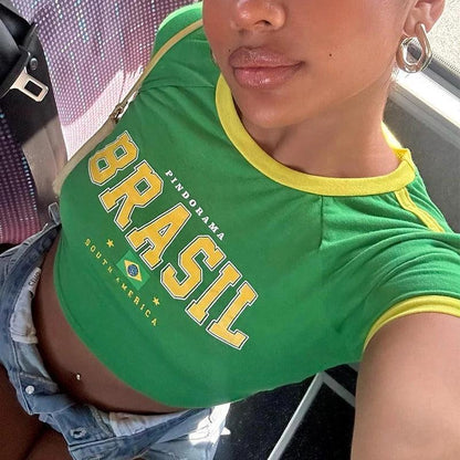 Crop Top Brésil