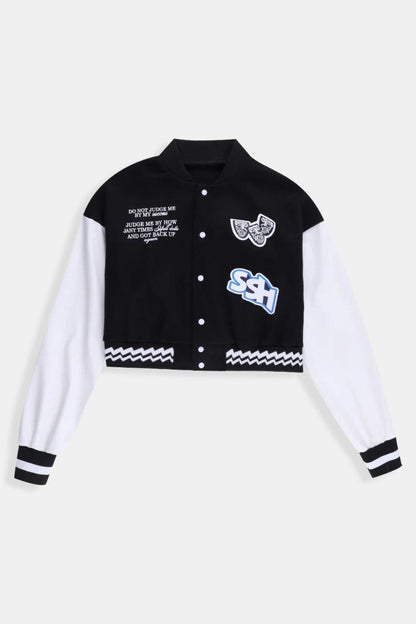 Cropped Varsity KURTKA