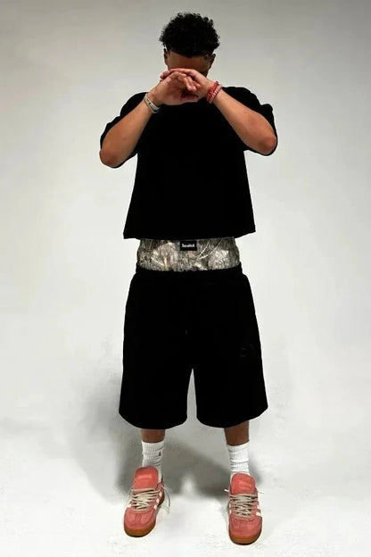 Double Waist Jorts