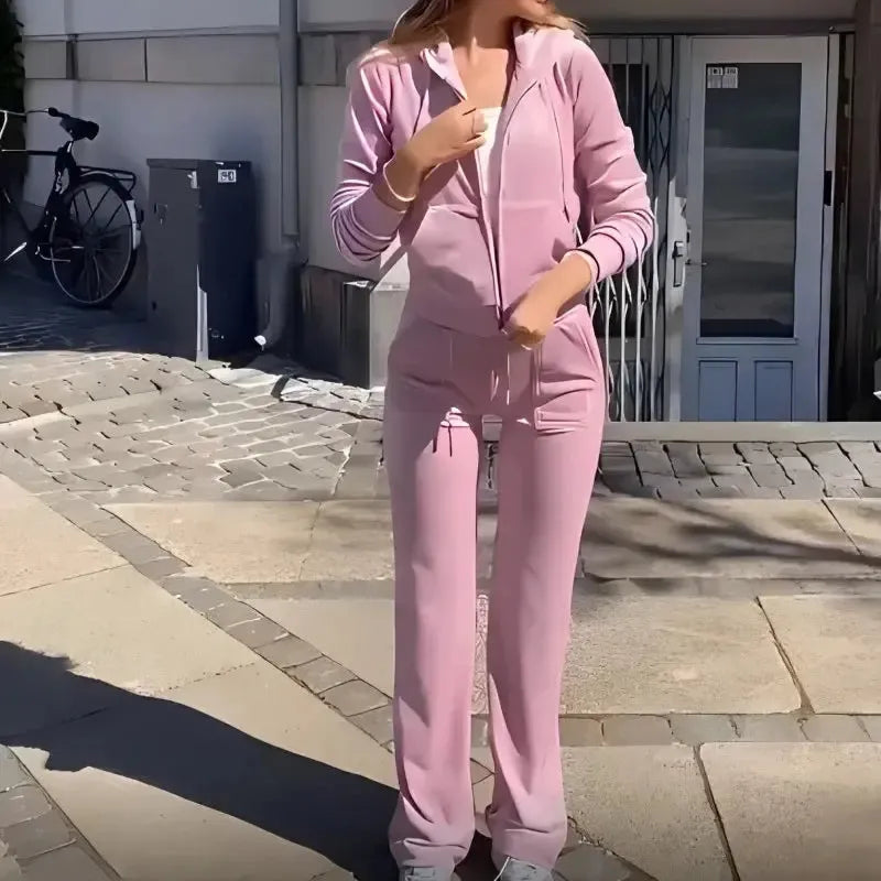 KOMPLET DRESOWY Jogging Velour