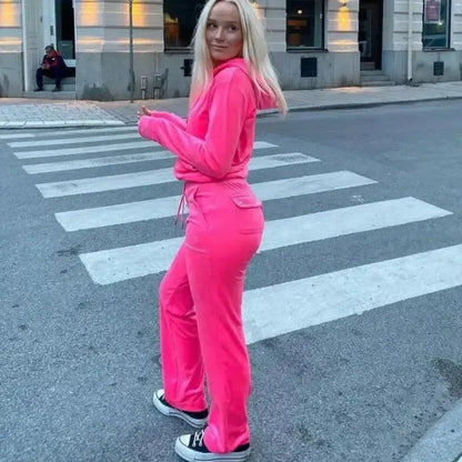 KOMPLET DRESOWY Jogging Velour