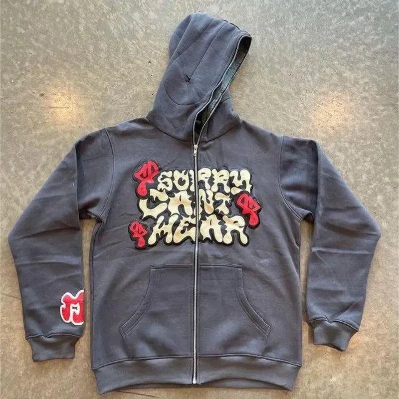 Full Zip "sorry Cant