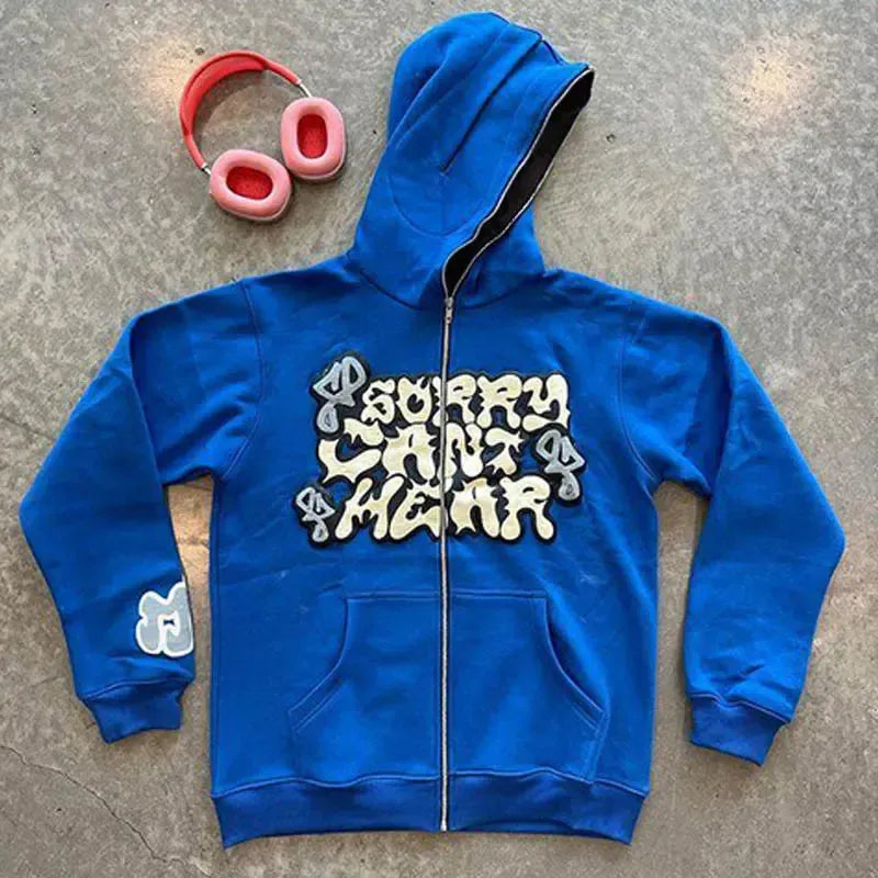 Full Zip "sorry Cant