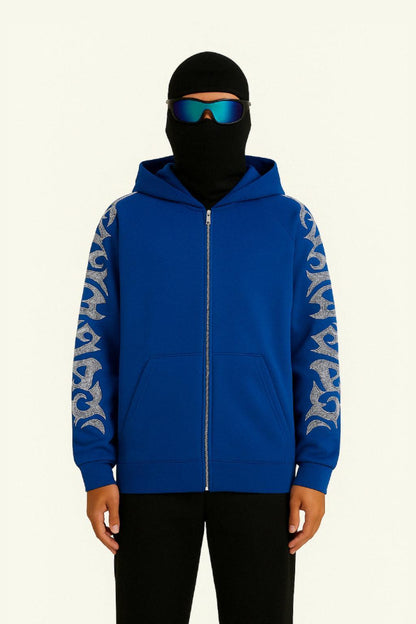 Full Zip Bleu