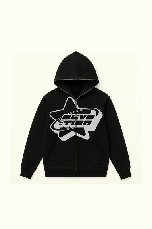 Full Zip Noir