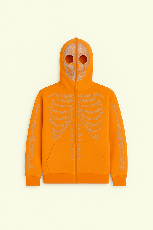Full Zip Orange
