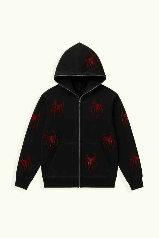 Full Zip Spiderman Bluza