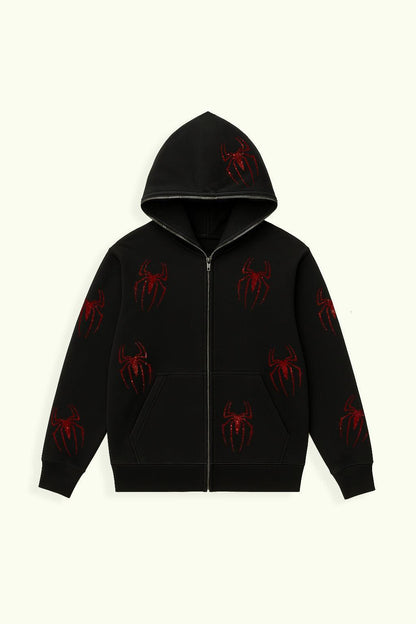 Full Zip Spiderman Bluza