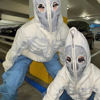 Full Zip Squelette
