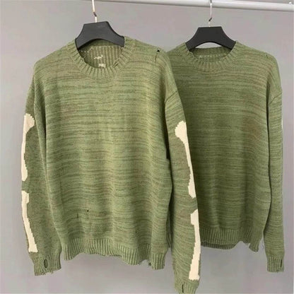 Green Skeleton Bluza