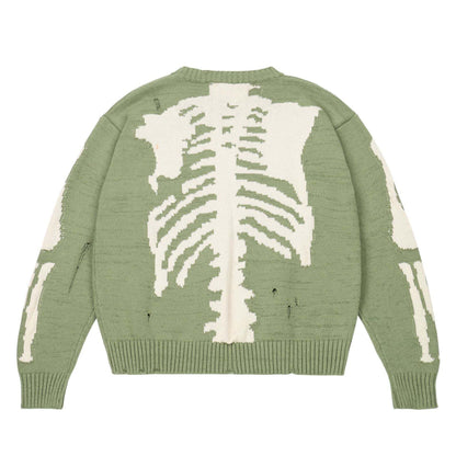 Green Skeleton Bluza