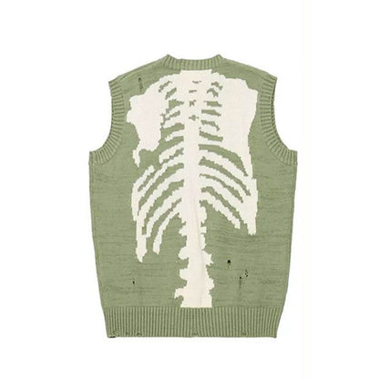 Green Skeleton Bluza