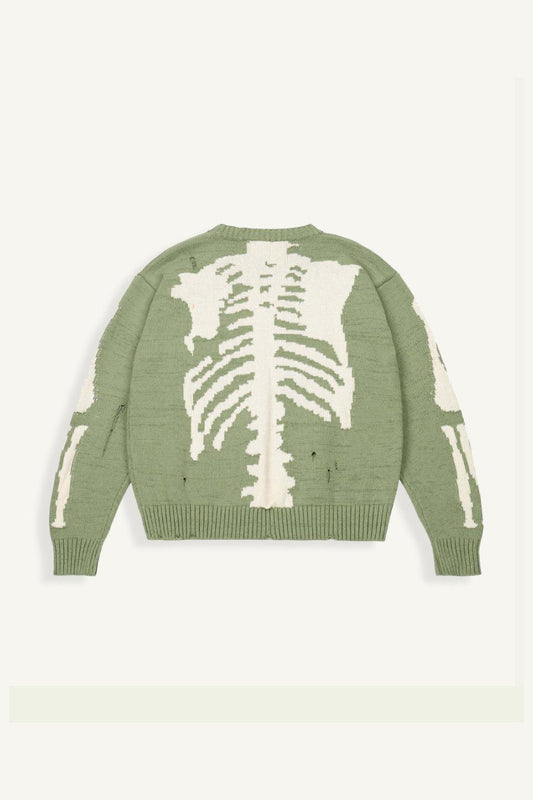 Green Skeleton Bluza