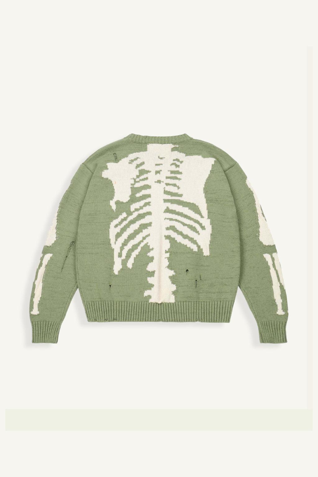 Green Skeleton Bluza