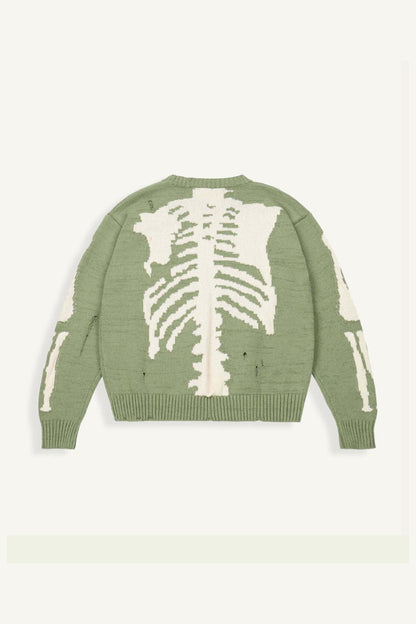 Green Skeleton Bluza