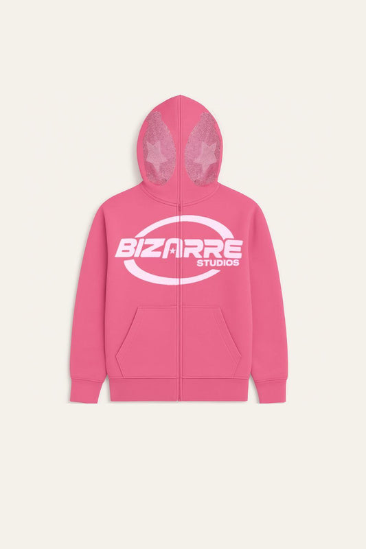Pink Full Zip Bluza