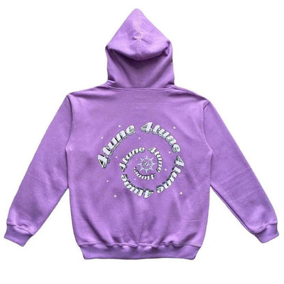 Purple Full Zip Bluza