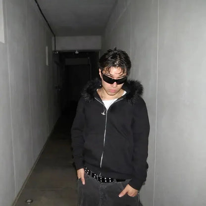 Bluza Capuche Fourrure