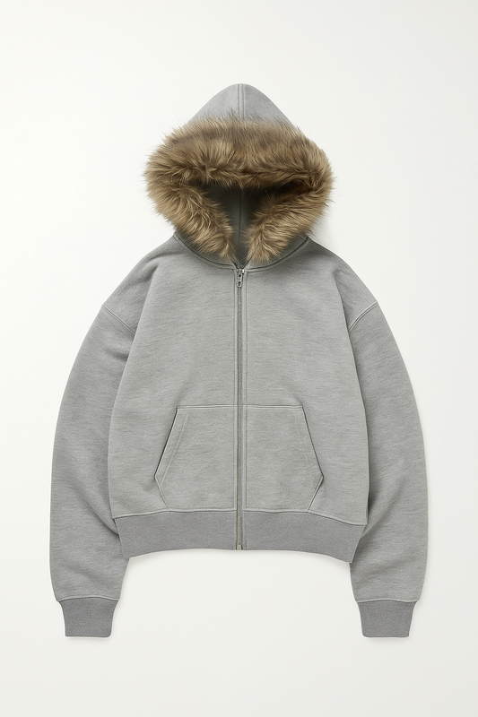 Bluza Capuche Fourrure