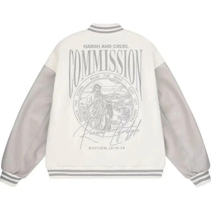 Varsity KURTKA Beige